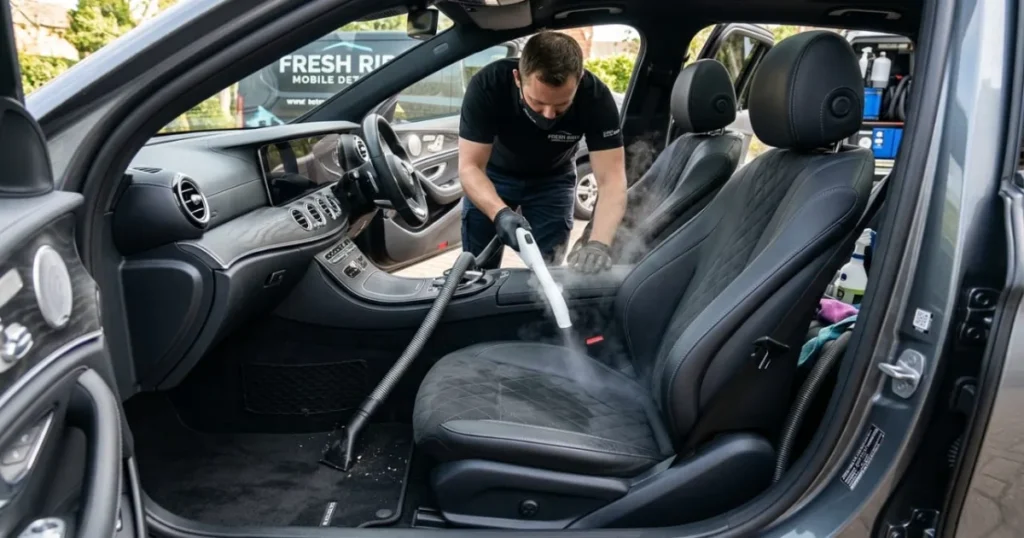 Professional mobile car detailing hand wash exterior protection San Antonio Texas 